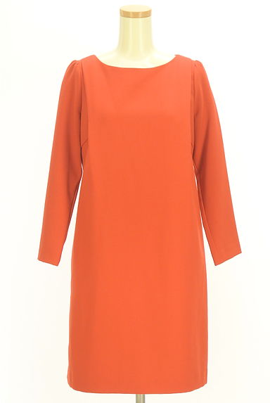 PROPORTION BODY DRESSING（プロポーションボディ ドレッシング）の古着「バックファスナー膝上ワンピース（ワンピース・チュニック）」大画像１へ