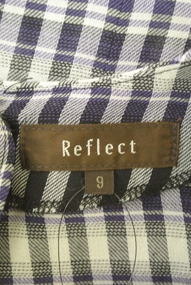 Reflect（リフレクト）の古着「チェック柄ボウタイカットソー（カットソー・プルオーバー）」大画像６へ