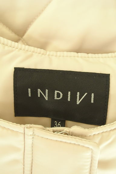 INDIVI（インディヴィ）の古着「中綿キルティングジャケット（コート）」大画像６へ
