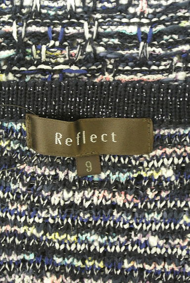 Reflect（リフレクト）の古着「ツイードニットジャケット（ジャケット）」大画像６へ
