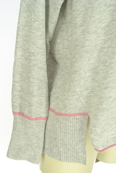 VICKY（ビッキー）の古着「Vネックパイピングニットトップス（ニット）」大画像５へ