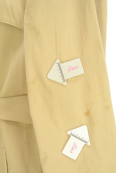 JILLSTUART（ジルスチュアート）の古着「ベルト付きロングトレンチコート（トレンチコート）」大画像５へ