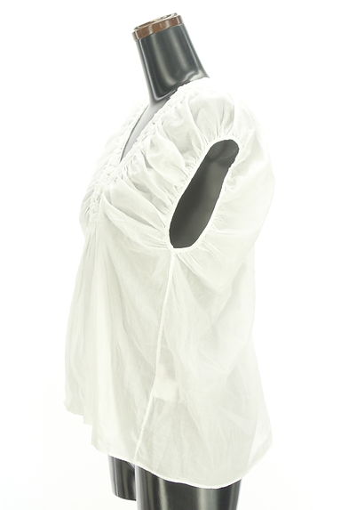 ZUCCa（ズッカ）の古着「レース切替ギャザーカットソー（カットソー・プルオーバー）」大画像３へ