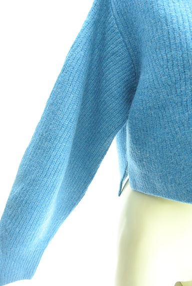 Mystrada（マイストラーダ）の古着「モックネックショートニットトップス（セーター）」大画像５へ