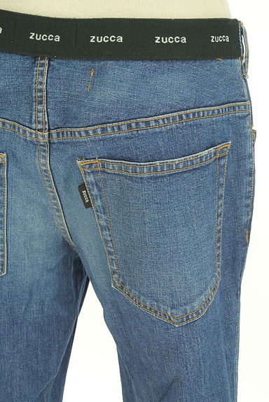 ZUCCa（ズッカ）の古着「ロゴウエストゴムスキニーデニム（デニムパンツ）」大画像５へ