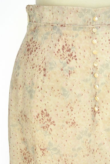 DEICY（デイシー）の古着「花柄シアーロングマーメイドスカート（ロングスカート・マキシスカート）」大画像４へ