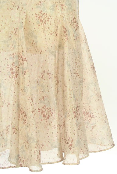 DEICY（デイシー）の古着「花柄シアーロングマーメイドスカート（ロングスカート・マキシスカート）」大画像５へ