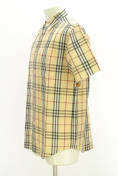 BURBERRY（バーバリー）の古着「チェック半袖シャツ（カジュアルシャツ）」大画像３へ