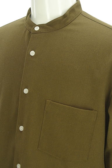 URBAN RESEARCH Sonny Label（サニーレーベル）の古着「起毛バントカラーシャツ（カジュアルシャツ）」大画像４へ