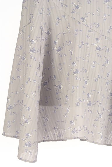 anySiS（エニィスィス）の古着「ストライプ×花柄ロングスカート（ロングスカート・マキシスカート）」大画像５へ
