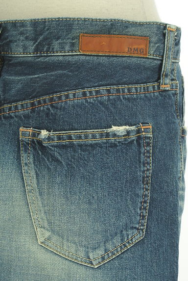 D.M.G（ドミンゴ）の古着「ウォッシュド加工デニムミニスカート（ミニスカート）」大画像５へ