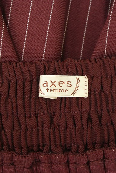axes femme（アクシーズファム）の古着「刺繍入りストライプロングスカート（ロングスカート・マキシスカート）」大画像６へ