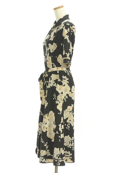 INGEBORG（インゲボルグ）の古着「花柄シャツワンピース（ワンピース・チュニック）」大画像３へ