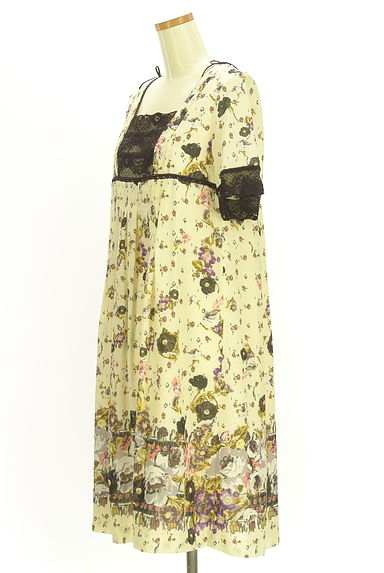 INGEBORG（インゲボルグ）の古着「花柄膝下ワンピース（ワンピース・チュニック）」大画像３へ