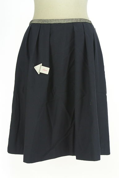 UNITED ARROWS（ユナイテッドアローズ）の古着「膝丈タックフレアスカート（スカート）」大画像４へ