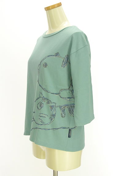 drug store's（ドラッグストアーズ）の古着「七分袖プリントTシャツ（Ｔシャツ）」大画像３へ