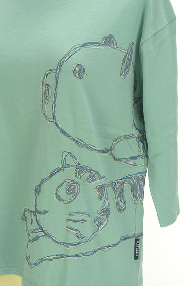 drug store's（ドラッグストアーズ）の古着「七分袖プリントTシャツ（Ｔシャツ）」大画像４へ