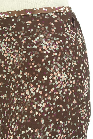 UNTITLED（アンタイトル）の古着「ドットミディシフォンスカート（スカート）」大画像４へ