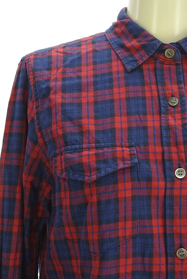 23区（２３ク）の古着「チェック柄シャツ（カジュアルシャツ）」大画像４へ