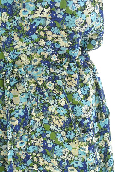 KUMIKYOKU（組曲）の古着「花柄のーすりワンピース（ワンピース・チュニック）」大画像５へ