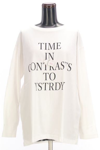 JOURNAL STANDARD relume（ジャーナルスタンダード レリューム）の古着「ロゴロンT（Ｔシャツ）」大画像４へ