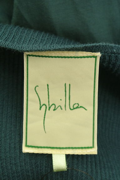 Sybilla（シビラ）の古着「リブニット×ティアードフレアロングワンピース（ワンピース・チュニック）」大画像６へ