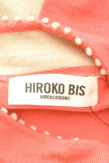 HIROKO BIS（ヒロコビス）の古着「バイカラーニットトップス（ニット）」大画像６へ