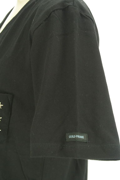 GUILD PRIME（ギルドプライム）の古着「星スタッズポケットTシャツ（Ｔシャツ）」大画像５へ