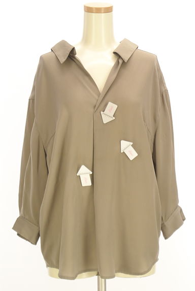 JILL by JILLSTUART（ジルバイジルスチュアート）の古着「バックリボンスキッパーカットソー（カットソー・プルオーバー）」大画像４へ