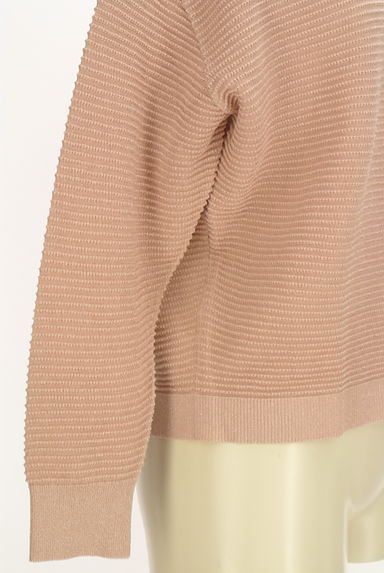 INDIVI（インディヴィ）の古着「Vネックラメニットトップス（ニット）」大画像５へ