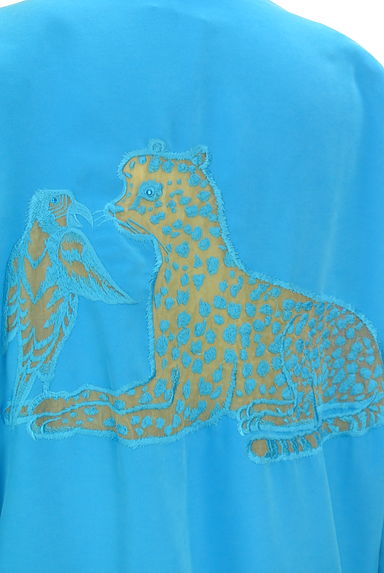 ITALIYA（伊太利屋）の古着「リブ切替バック刺繍ブルゾン（ジャケット）」大画像５へ