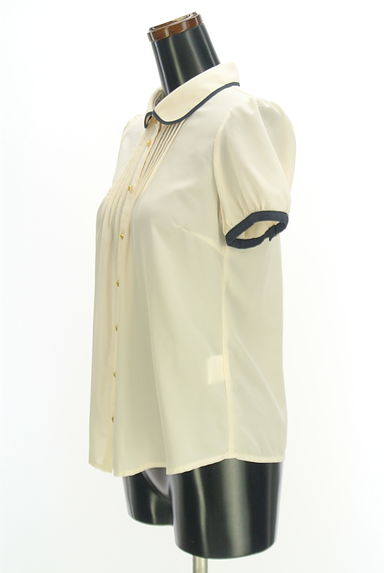 Secret Honey（シークレットハニー）の古着「パイピングシフォンブラウス（ブラウス）」大画像３へ