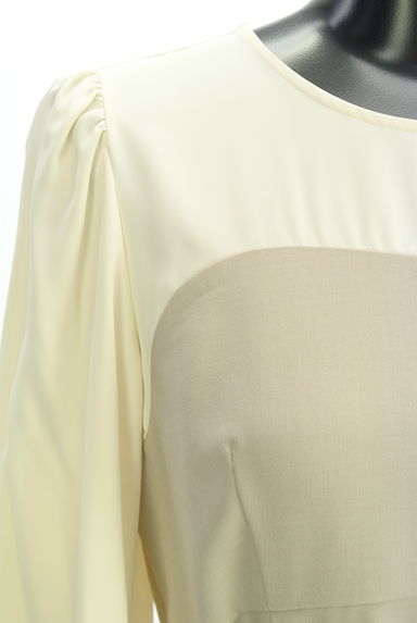 PROPORTION BODY DRESSING（プロポーションボディ ドレッシング）の古着「シフォン切替マキシワンピース（ワンピース・チュニック）」大画像４へ