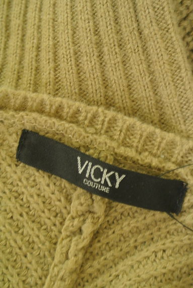 VICKY（ビッキー）の古着「ドルマンスリーブロングニットトップス（ニット）」大画像６へ