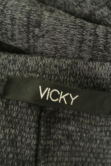 VICKY（ビッキー）の古着「ロゴニットトップス（ニット）」大画像６へ