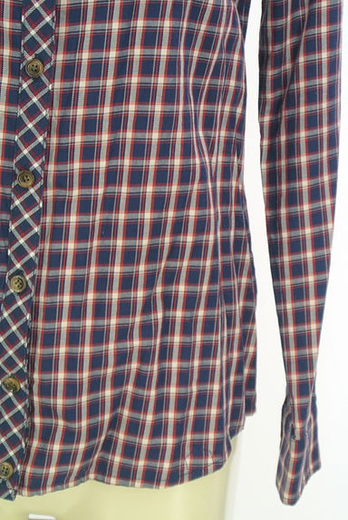 VICKY（ビッキー）の古着「切替チェック柄シャツ（カジュアルシャツ）」大画像５へ