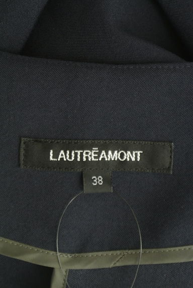 LAUTREAMONT（ロートレアモン）の古着「２種ベルト付きノーカラーロングコート（コート）」大画像６へ