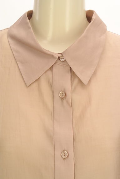 PROPORTION BODY DRESSING（プロポーションボディ ドレッシング）の古着「微光沢シアーブラウス（ブラウス）」大画像４へ