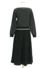 PROPORTION BODY DRESSING（プロポーションボディ ドレッシング）の古着「セットアップ（ジャケット＋スカート）」後ろ