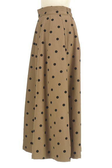 YECCA VECCA（イェッカヴェッカ）の古着「フロッキードットロングボリュームスカート（ロングスカート・マキシスカート）」大画像３へ