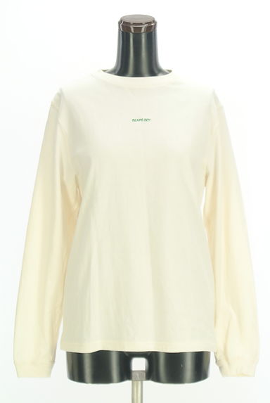 BEAMS Women's（ビームス　ウーマン）の古着「ブランドロゴ刺繍ロンT（Ｔシャツ）」大画像１へ