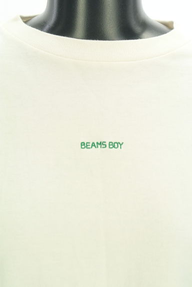 BEAMS Women's（ビームス　ウーマン）の古着「ブランドロゴ刺繍ロンT（Ｔシャツ）」大画像４へ