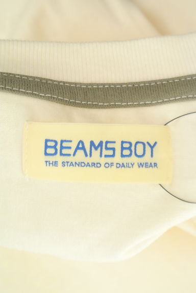 BEAMS Women's（ビームス　ウーマン）の古着「ブランドロゴ刺繍ロンT（Ｔシャツ）」大画像６へ
