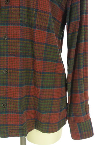 POLO RALPH LAUREN（ポロラルフローレン）の古着「チェック柄フランネルシャツ（カジュアルシャツ）」大画像５へ