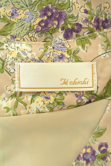 Te chichi（テチチ）の古着「８分袖花柄膝上ワンピース（ワンピース・チュニック）」大画像６へ
