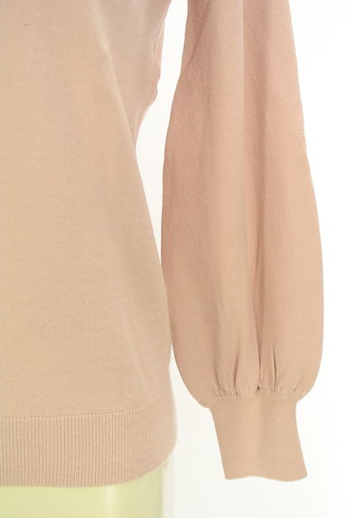 NATURAL BEAUTY BASIC（ナチュラルビューティベーシック）の古着「パールネックニット（ニット）」大画像５へ