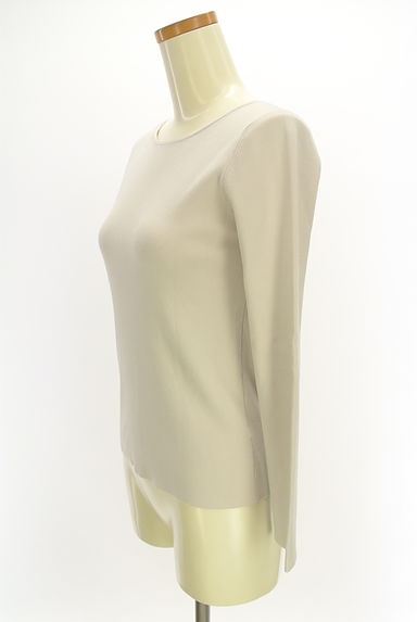NATURAL BEAUTY BASIC（ナチュラルビューティベーシック）の古着「後ろVネックニット（ニット）」大画像３へ