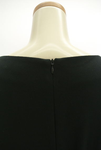 NATURAL BEAUTY BASIC（ナチュラルビューティベーシック）の古着「ベルト付きバイカラー膝下ワンピース（ワンピース・チュニック）」大画像５へ