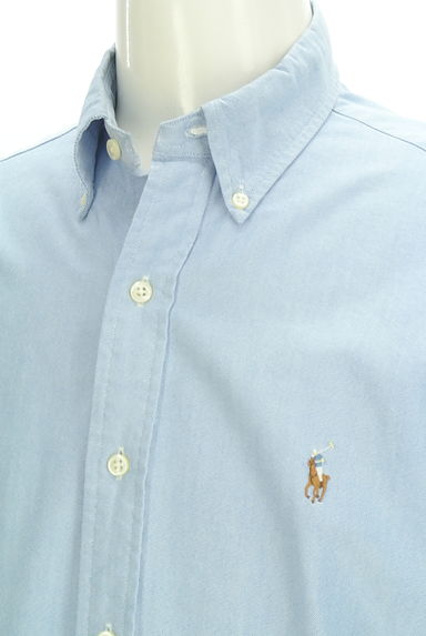 POLO RALPH LAUREN（ポロラルフローレン）の古着「Ralph Lauren ワンポイントシャツ（カジュアルシャツ）」大画像４へ