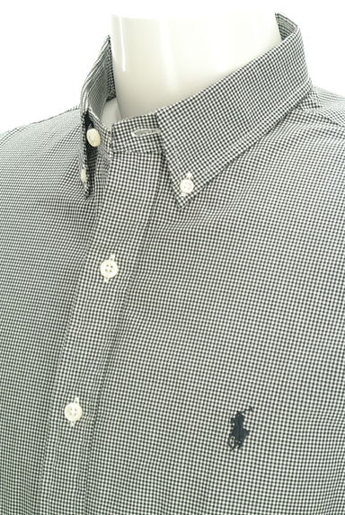POLO RALPH LAUREN（ポロラルフローレン）の古着「ギンガムチェックシャツ（カジュアルシャツ）」大画像４へ